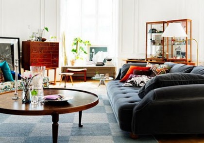 GRAY SOFA via AT