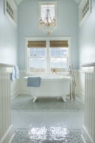 9 Globe Frank Roop master bath