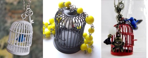 Bird-cage-pendants