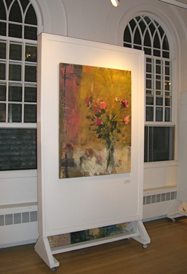 flowers in gallery