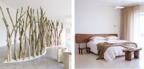 Trees screen and bed