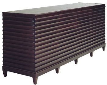 Baker fluted low cabinet