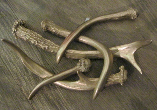 brass antlers from E.R. Butler in Boston