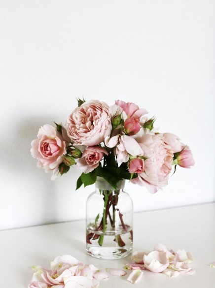 Sunday Bouquet: English Roses in Pink - StyleCarrot