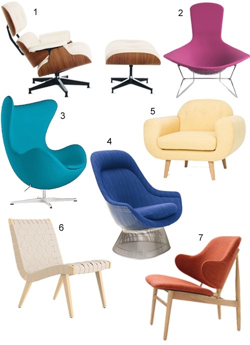 Get the Look: 25 Modern Lounge Chairs - StyleCarrot